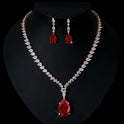 Conjunto de joyas de diamantes de sangre