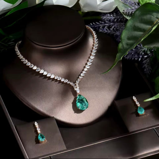 Conjunto de joyas de diamantes de sangre