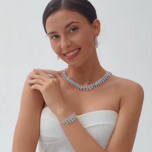 Ensemble de bijoux pour future mariée