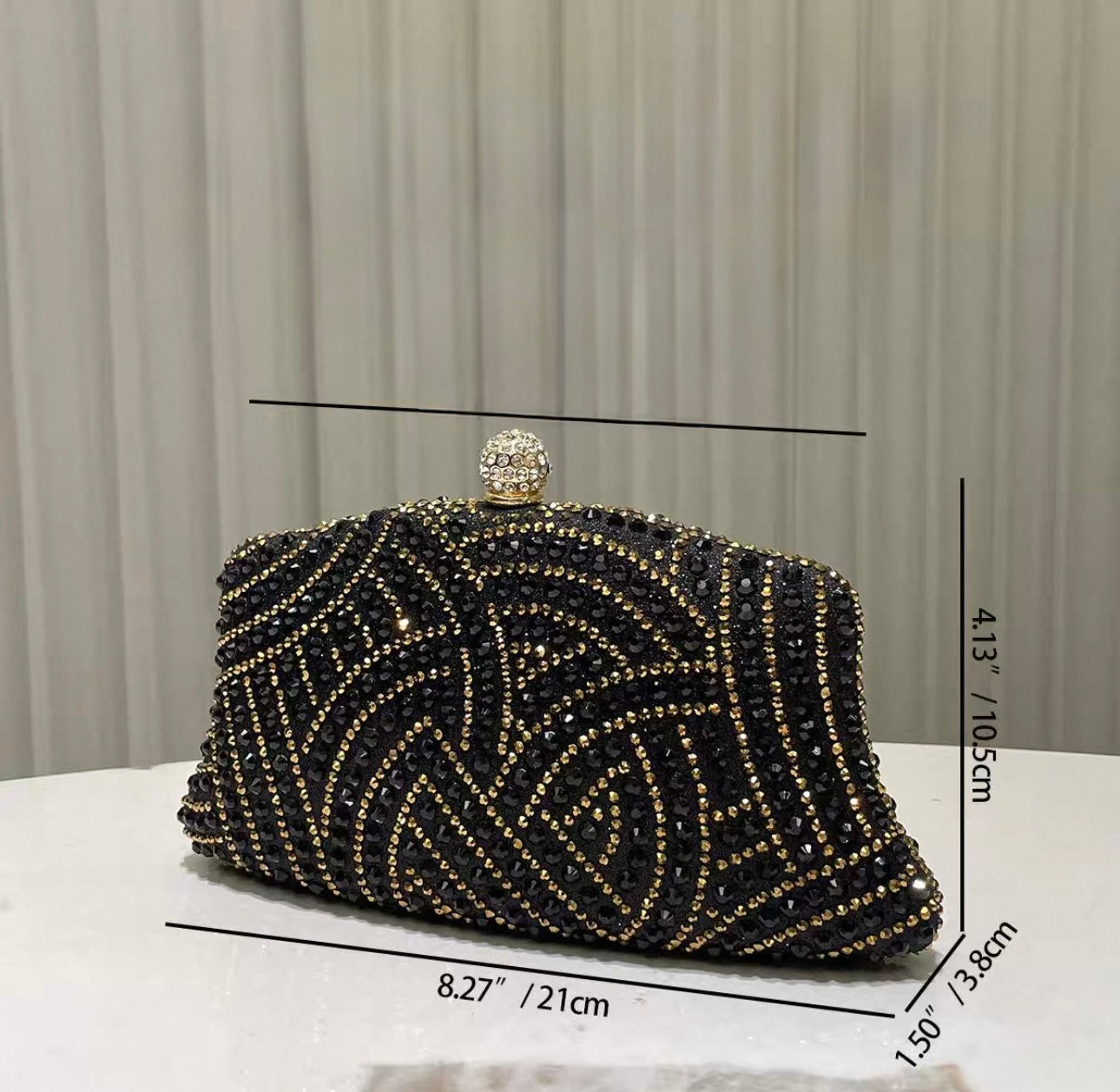 Mystic Evening Clutch – Luxe Sparkling Clutch Bag | CheLon