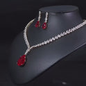 Conjunto de joyas de diamantes de sangre